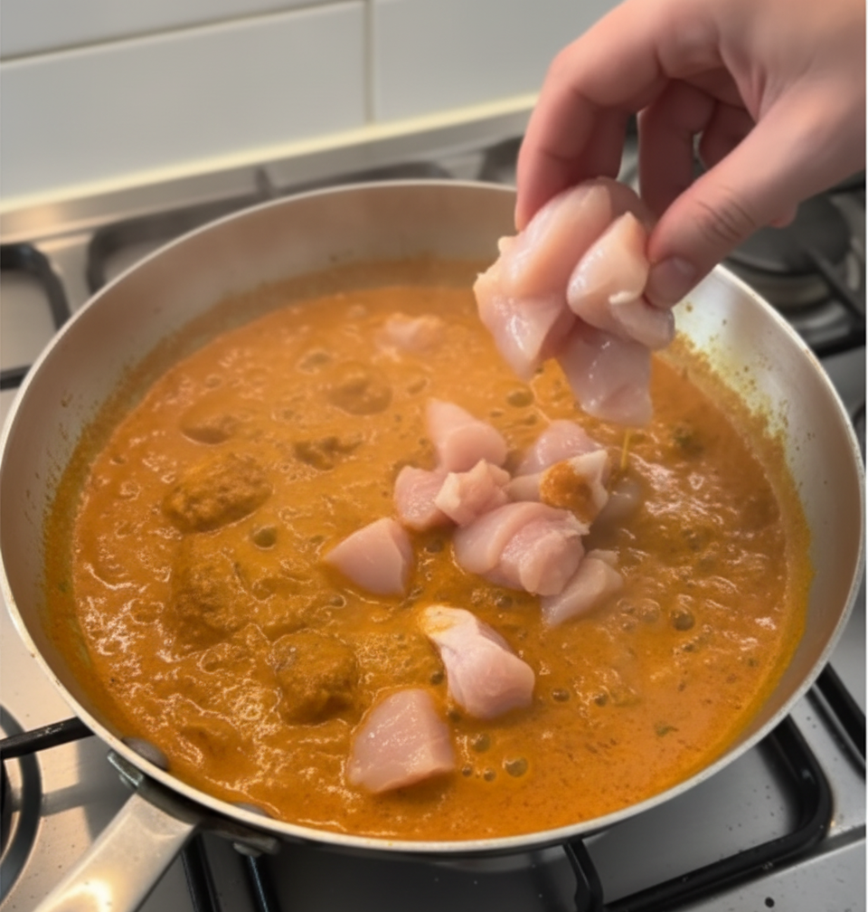 Add the Chicken